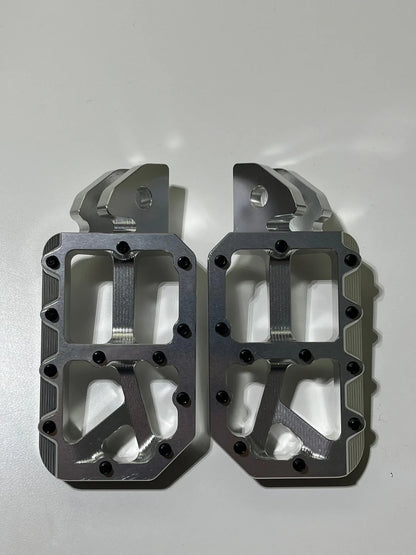 Surron chrome pegs