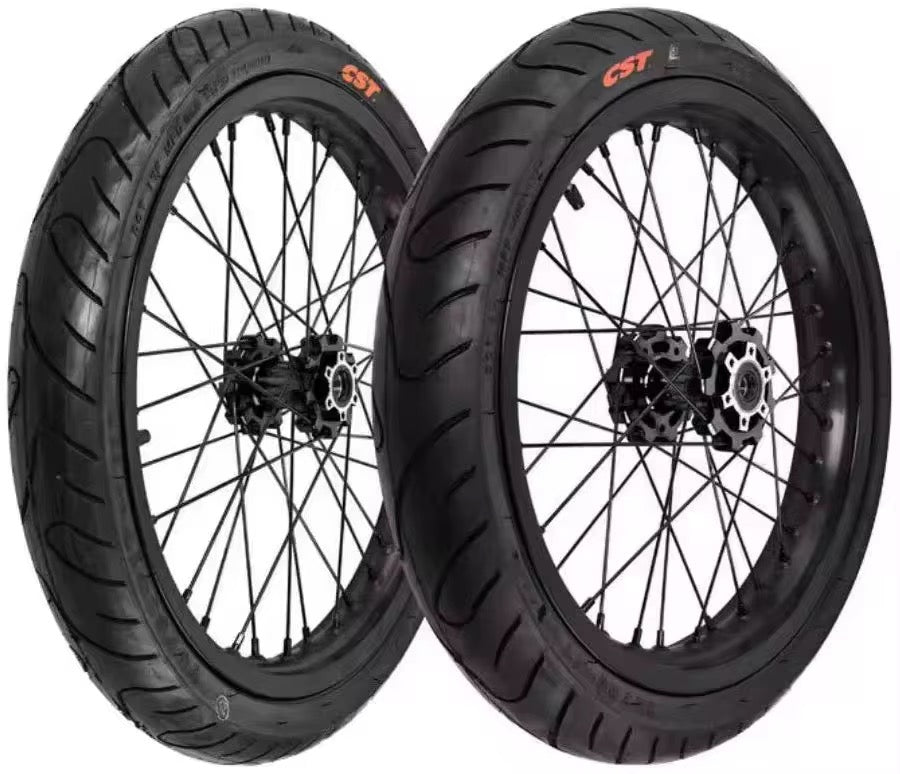 LBX/Eride supermoto wheel set