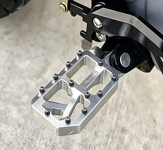 Surron chrome pegs