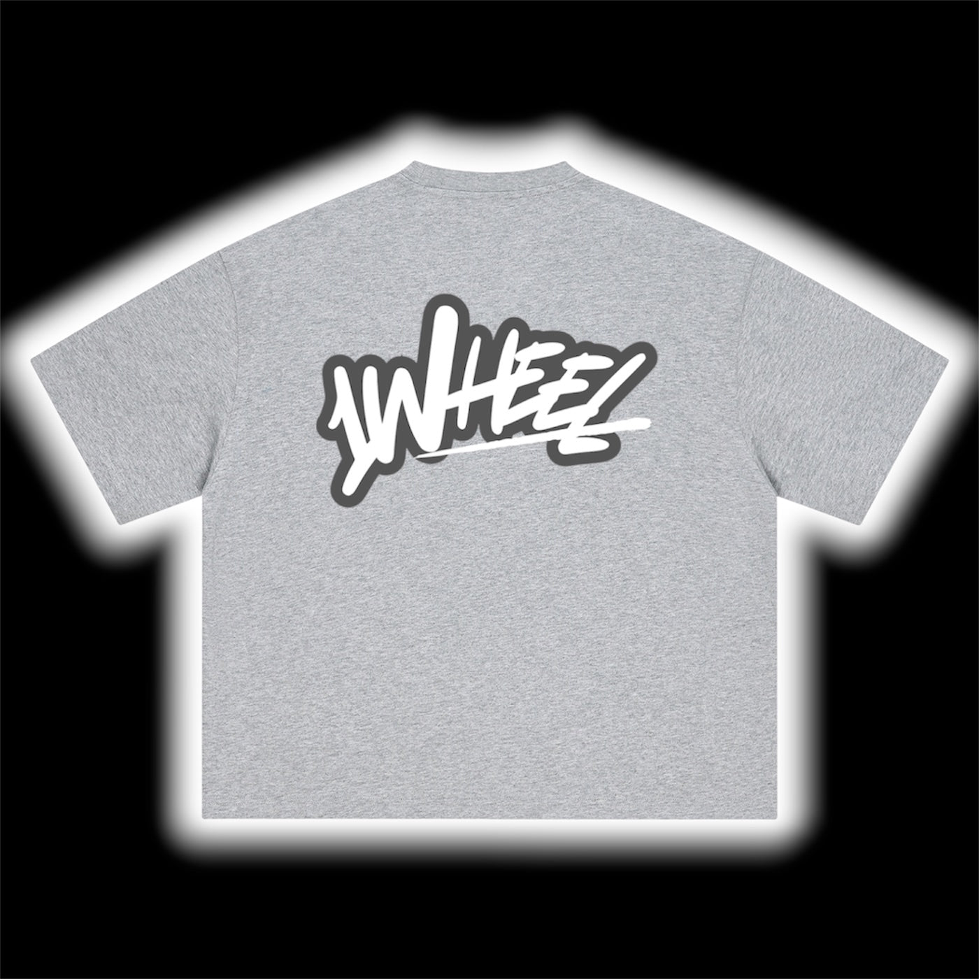 1Wheel Tshirt grey