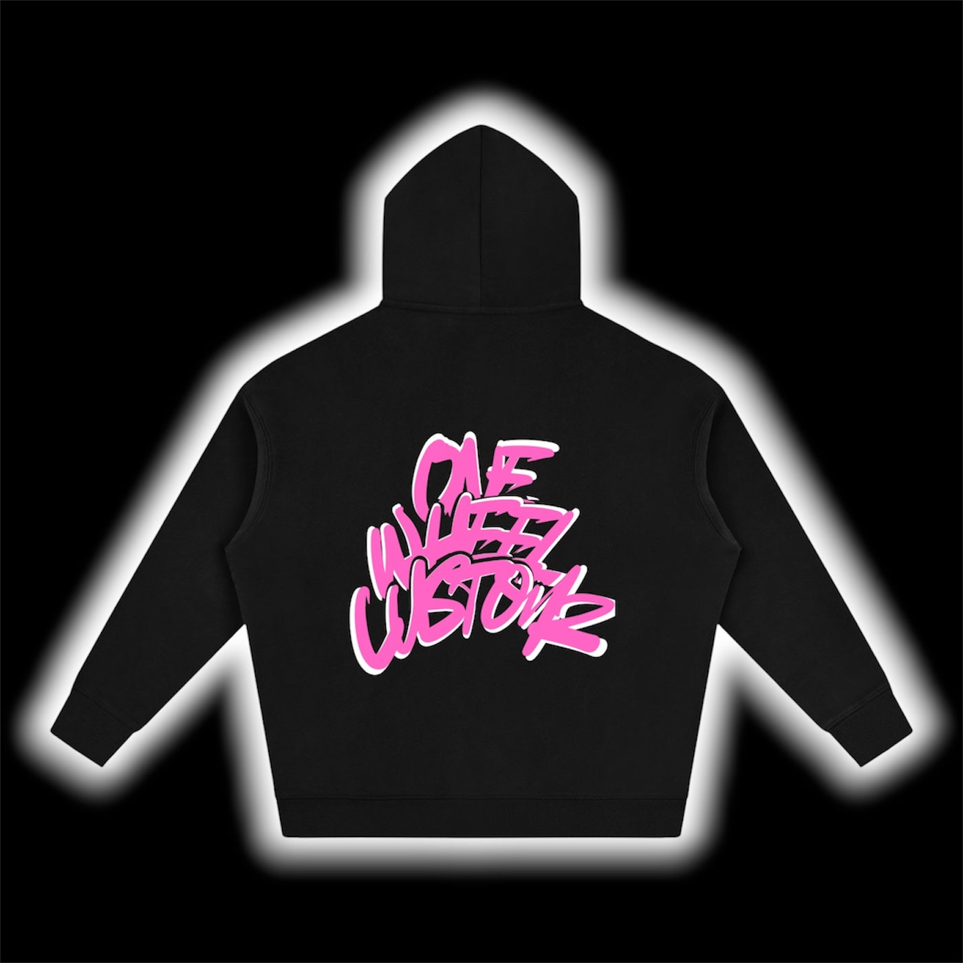 OneWheel Customz hoodie black/pink