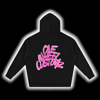 OneWheel Customz hoodie black/pink
