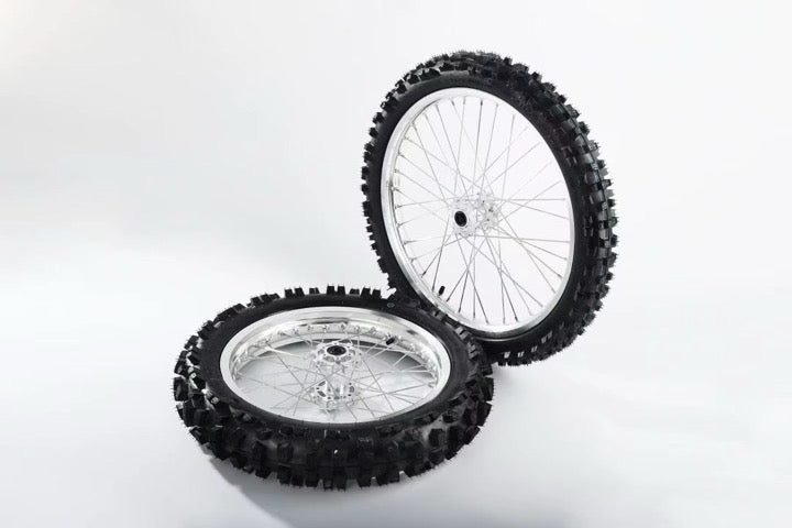 Chrome dirt wheels lbx/eride