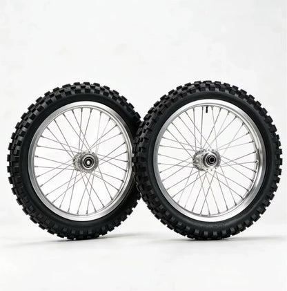 Chrome dirt wheels lbx/eride